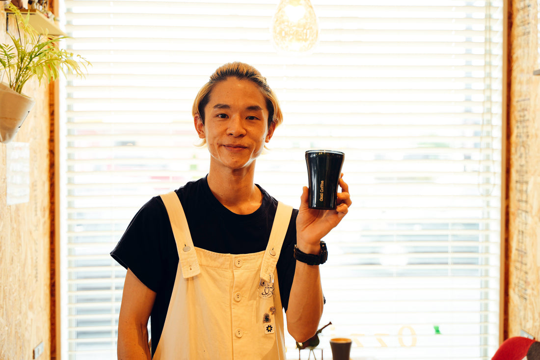 【Ozzi Coffee × STTOKE】ネルドリップの香りや舌触りを守ってくれるタンブラー