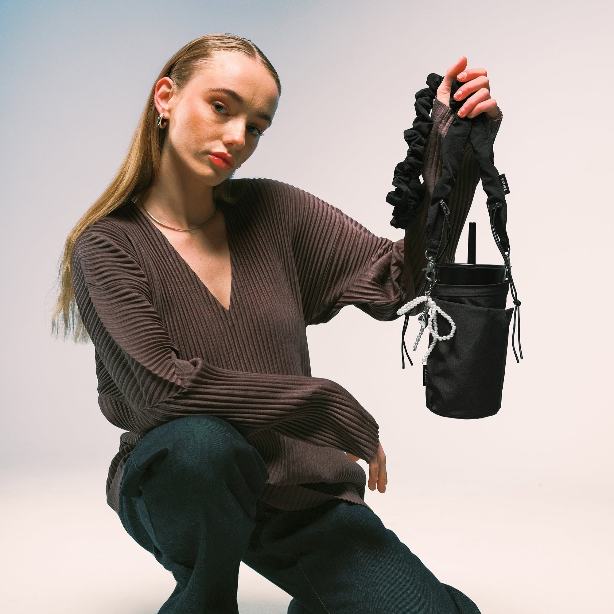最終 実物 SOE Dump Pouch レッグストラップ付き ギャザーカスタムストラップ – STTOKE Japan