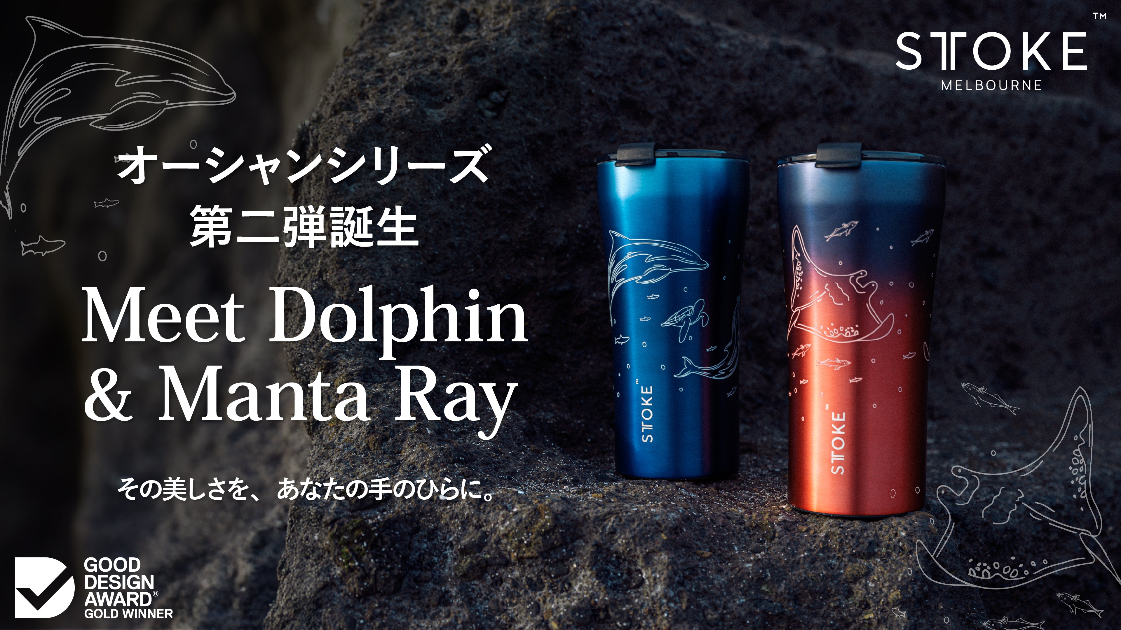 Stoike商品 STTOKE ストーク 選べる豪華特典 タンブラー Gサイズ 16oz 470ml